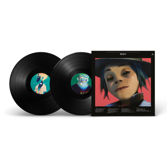 欧2discs LP Gorillaz Humanz 0190295851194 Parlophone /00660 Humanz (2LP Black) | Gorillaz Official Store